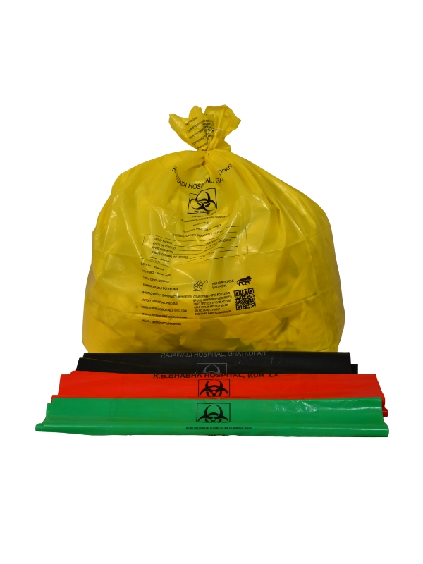 Bio Hazard Medical Waste Collection Bags