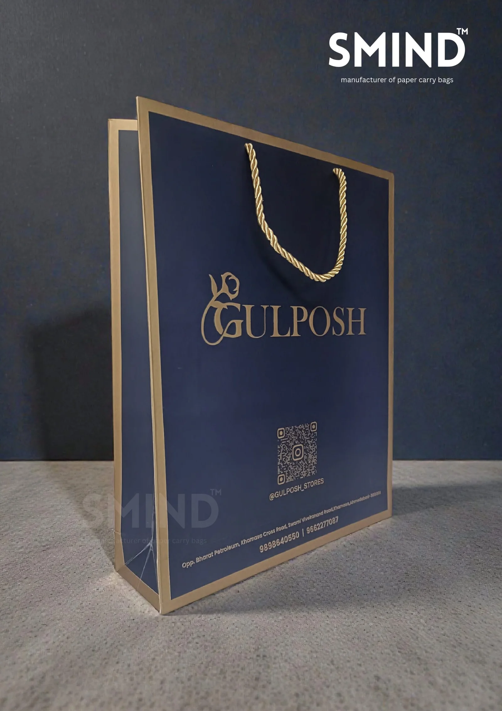 Printed Paper Bag For Clothes
