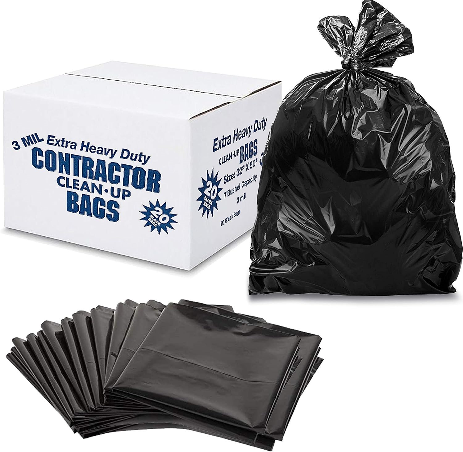 Contractor Bags & Draw String Garbage Bags