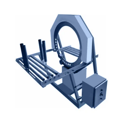 Manual Orbital Ring Stretch Wrapping Machine