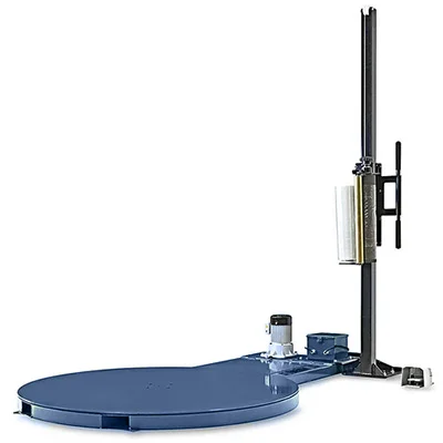 Manual Stretch Pallet Wrapping Machine.