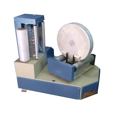 Reel Stretch Wrapping Machine With Pre Stretched System.