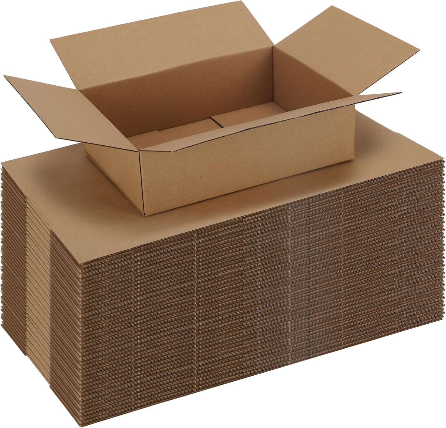 11x8x4 Inch Corrugated Brown Boxes - 3 Ply (150 Gsm)