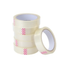 BOPP Packaging Transparent Tape | 25mm X 65 Meter | Pack Of 3