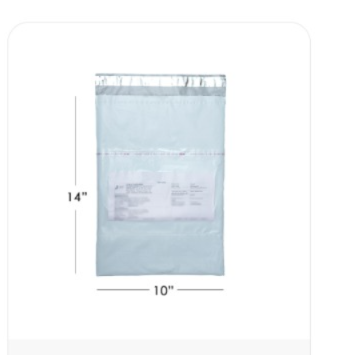 10×14 Inch Bubble Courier Bag With Document Pouch – Pack Of 100
