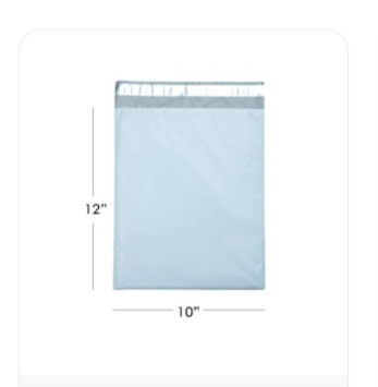 10×12 Inch Bubble Courier Bag With Document Pouch – Pack Of 100
