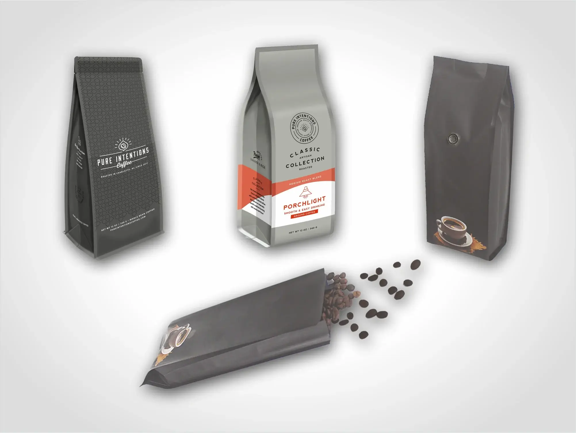 Flat Bottom/box Bottom Pouches