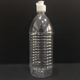 Empty Phenyl Rib Shape Plastic Bottle